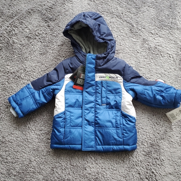 ZeroXposur Toddler Winter Coat 18M New Blue NWT Warm - Picture 1 of 5